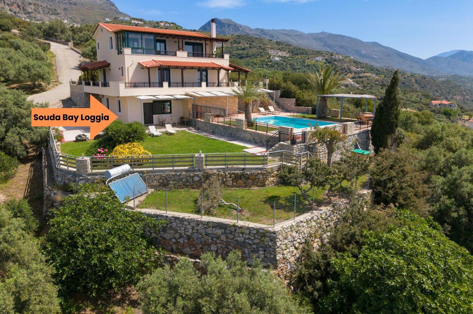 Souda Bay Loggia Villa Sellia  Luaran gambar